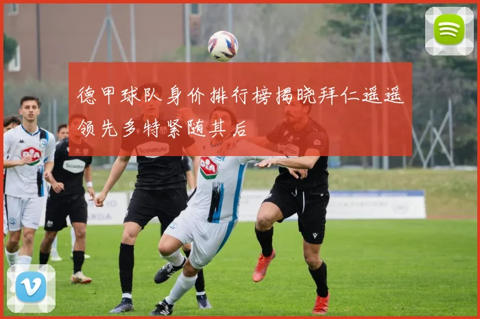 德甲球队身价排行榜揭晓拜仁遥遥领先多特紧随其后